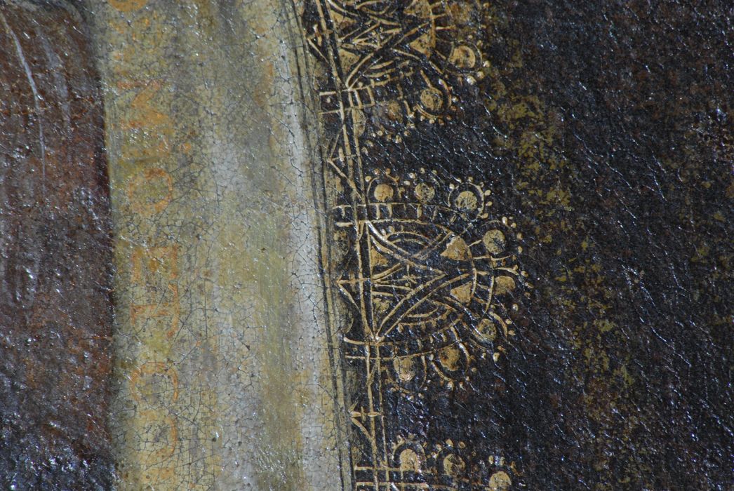 tableau : Le Sommeil de l'Enfant Jésus, détail