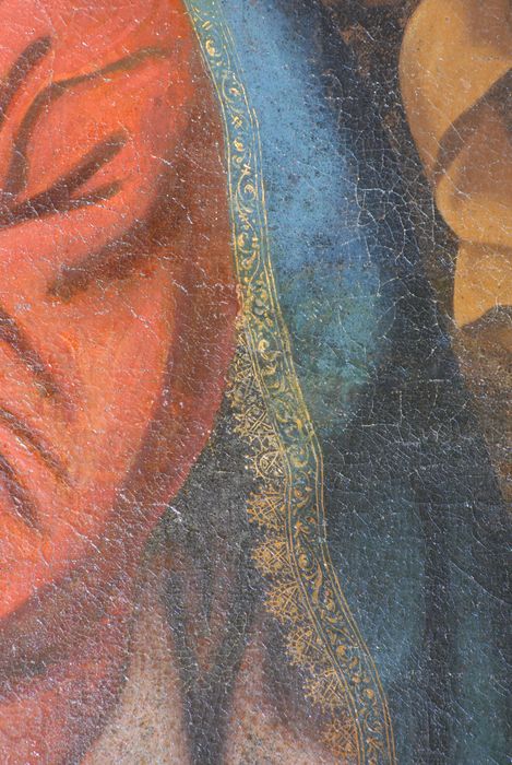 tableau : Le Sommeil de l'Enfant Jésus, détail