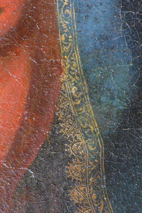 tableau : Le Sommeil de l'Enfant Jésus, détail