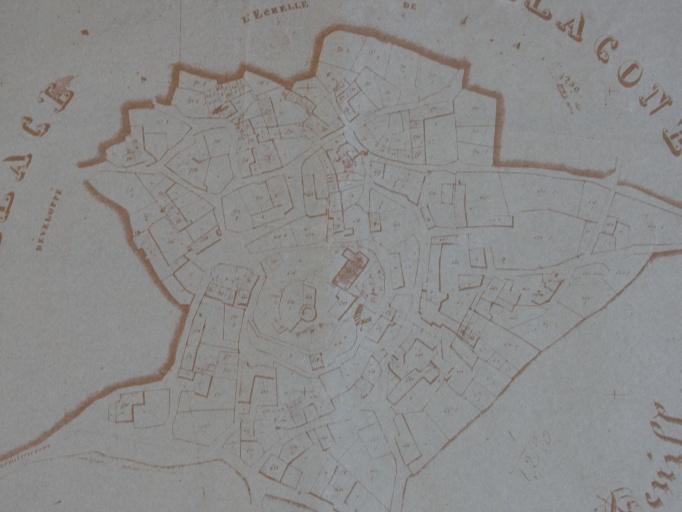 Plan cadastral napoléonien.