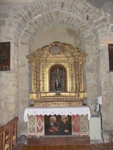 Chapelle sud saint Roch.