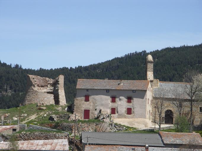 Castrum vu de l'ouest.