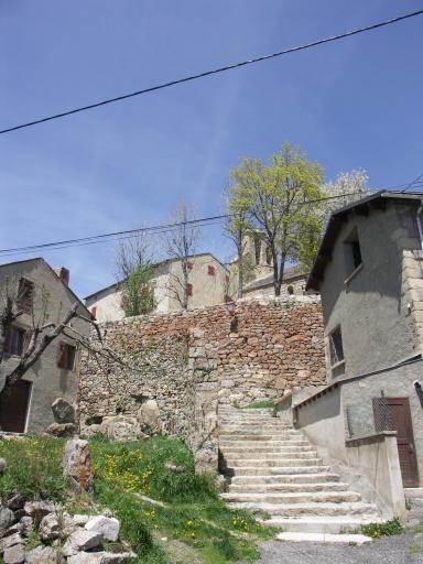 Enceinte côté ouest.