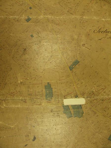 Plan cadastral napoléonien.