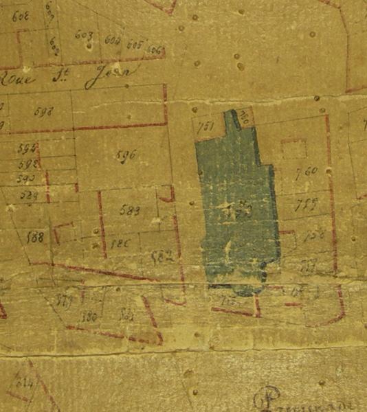 Plan cadastral napoléonien.