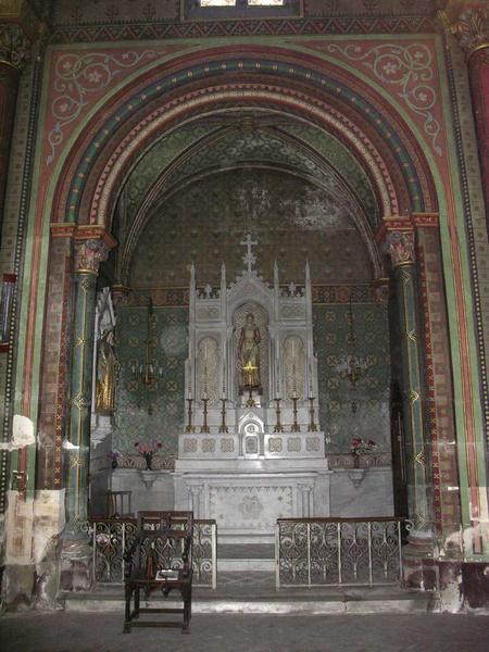 Nef. Chapelles nord. Chapelle Sainte Philomène.