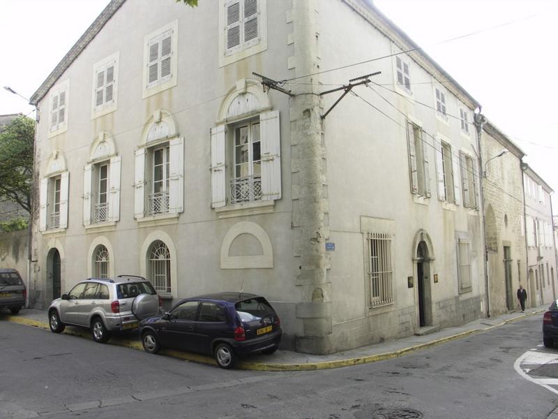 Vestiges du cloître des Cordeliers. Parcelle 1488 actuelle maison Grosset.