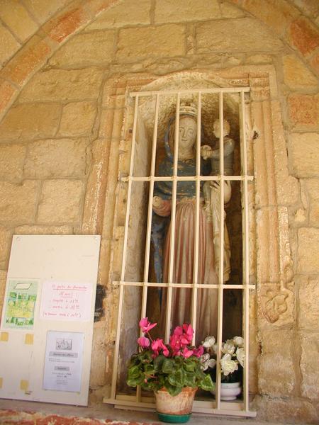 Statue de Notre-Dame du Cros.