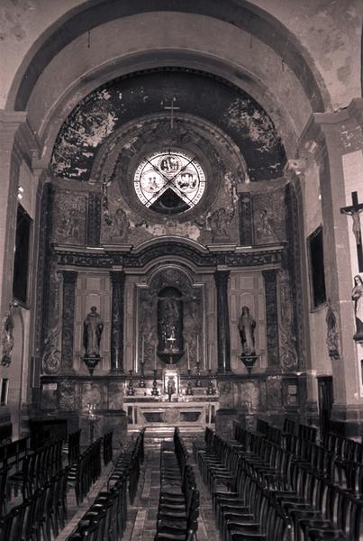 Intérieur ; chapelle du trtansept.