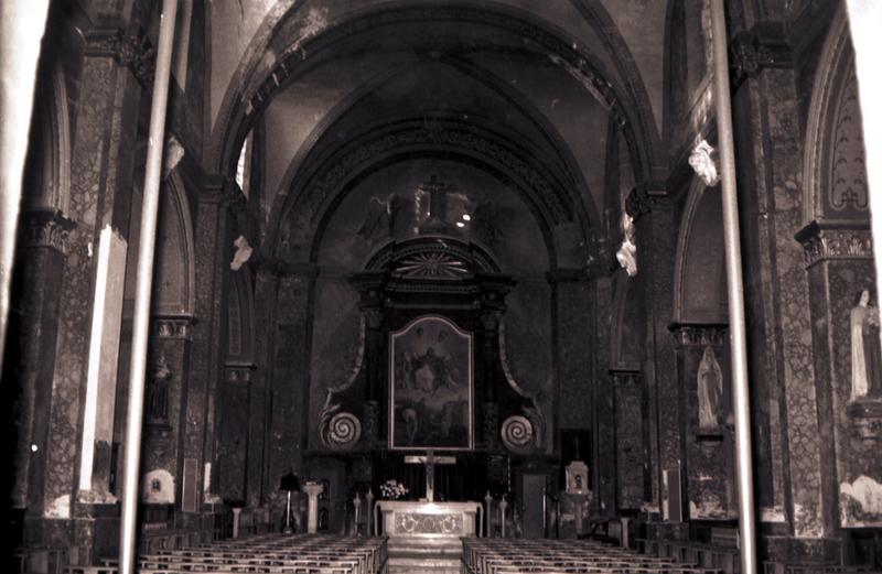 Intérieur ; chapelle.