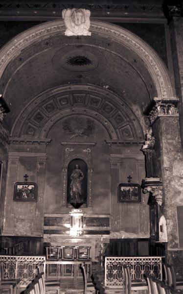 Intérieur ; chapelle.