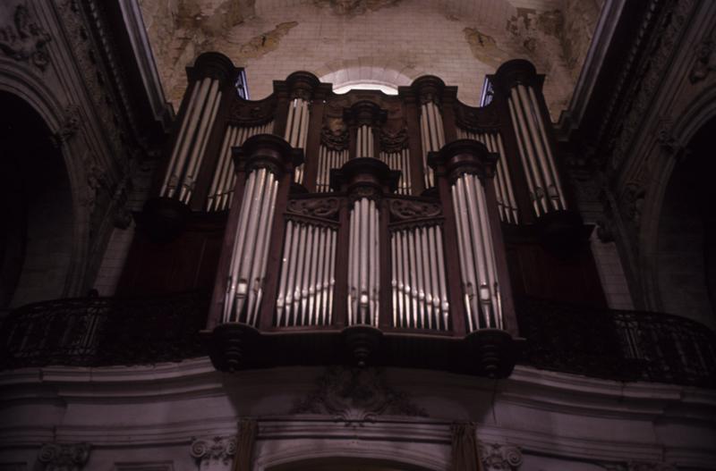 Intérieur ; orgue.