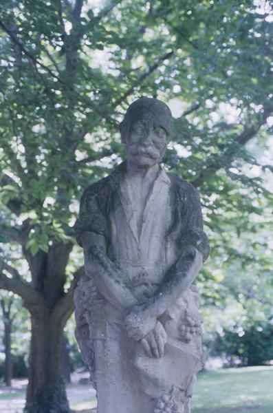 Statue de Laurès en hermès.