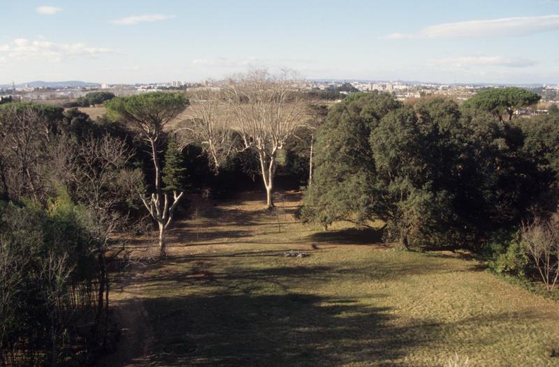 Vue du parc.