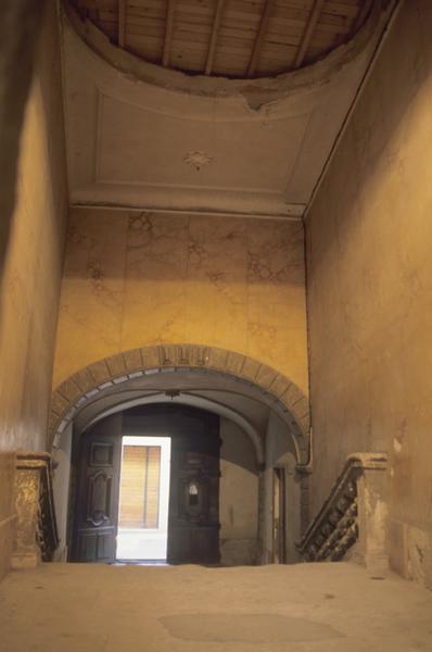 Intérieur ; vestibule sud.