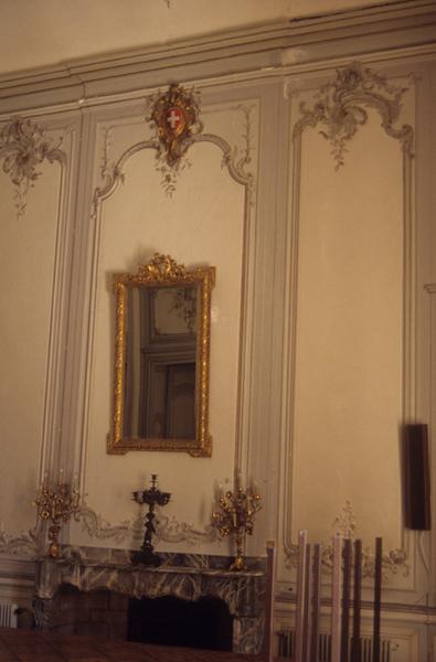 Intérieur ; décor des salles.