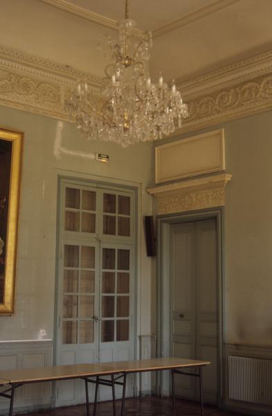 Intérieur ; décor des salles.