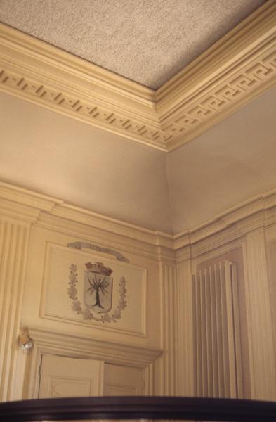 Intérieur ; décor des salles.