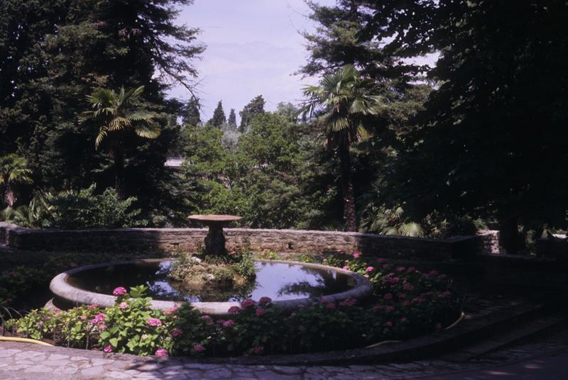 Bassin de la terrasse du Midi.