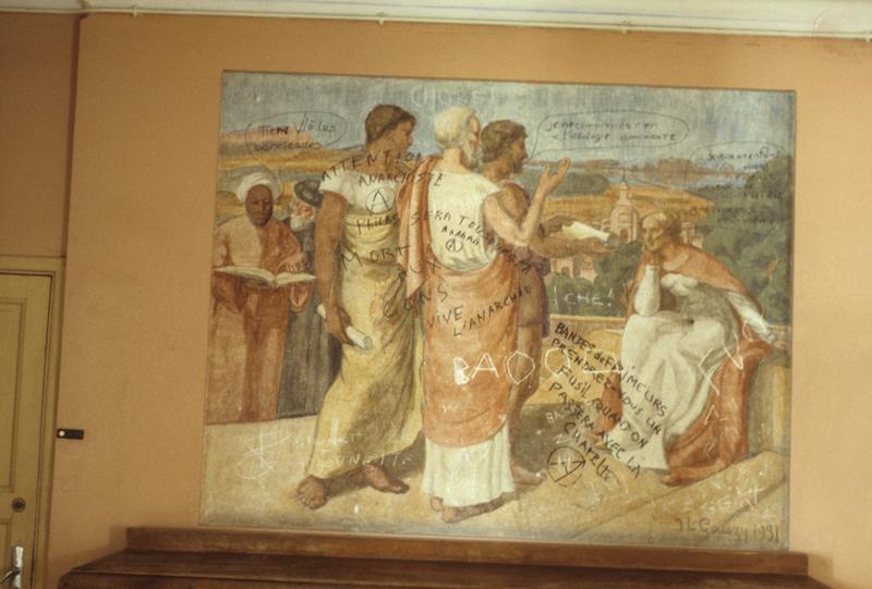 Hall d'entrée ; tableau.