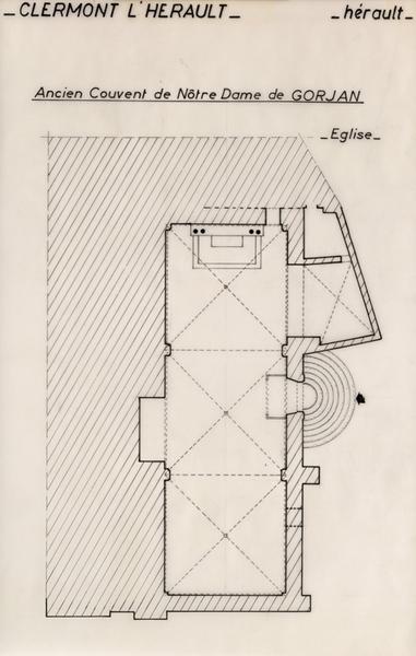 Eglise, plan.