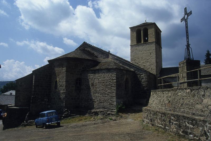 Vue d'ensemble de l'abside.