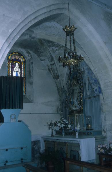 Intérieur, chapelle nord-ouest.