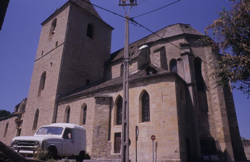 Vue d'ensemble du chevêt.