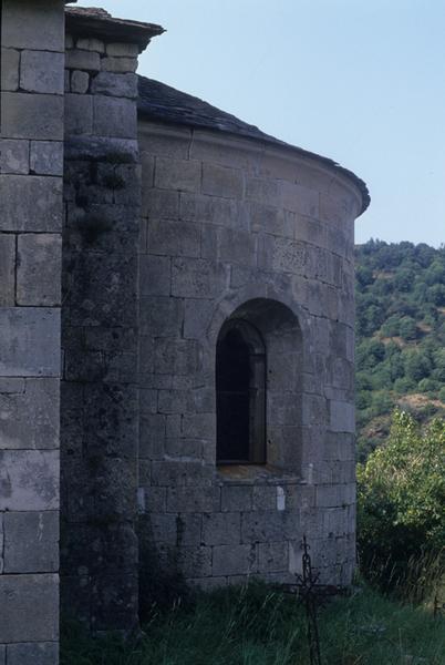 Vue sud de l'abside.