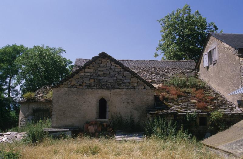 Vue du pignon du transept nord.