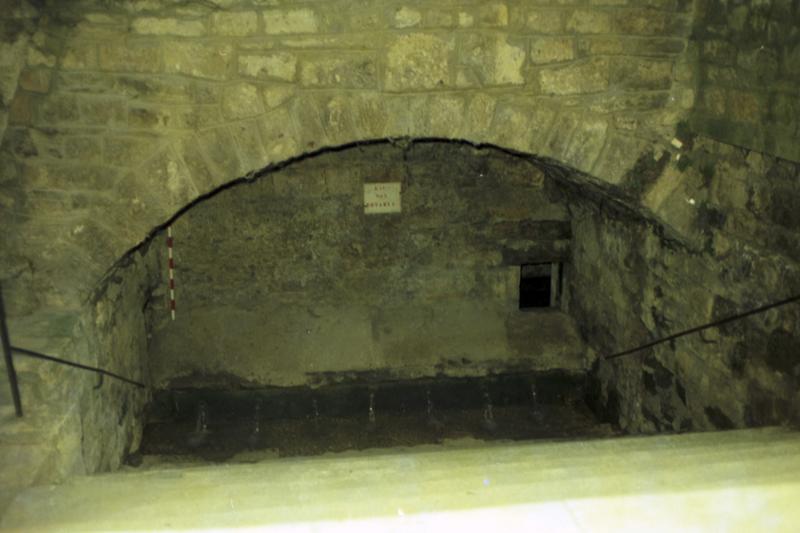 Intérieur du lavoir.