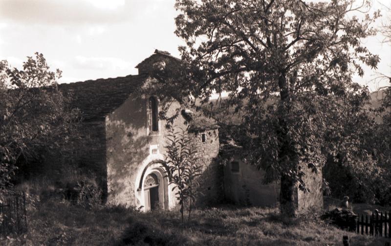 Façade ouest et portail.