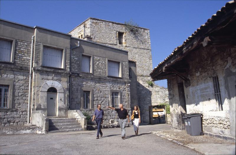 Cour intérieure du fort.