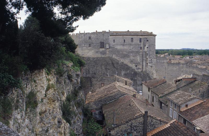 Vue depuis le parc, façade nord.