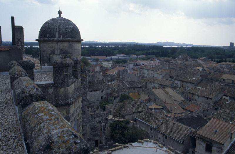 Vue sur Aramon.