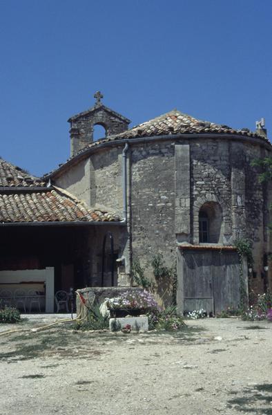 Chapelle ancienne, chevet.