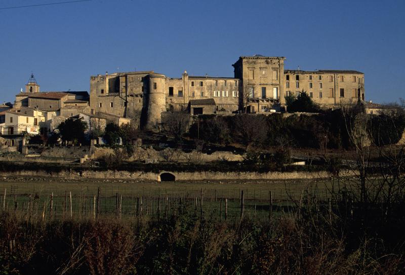 Vue d'ensemble, façade ouest.