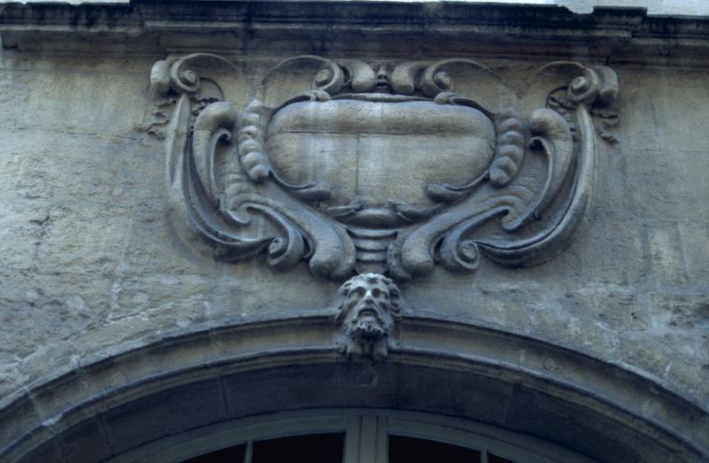 Façade, détail.