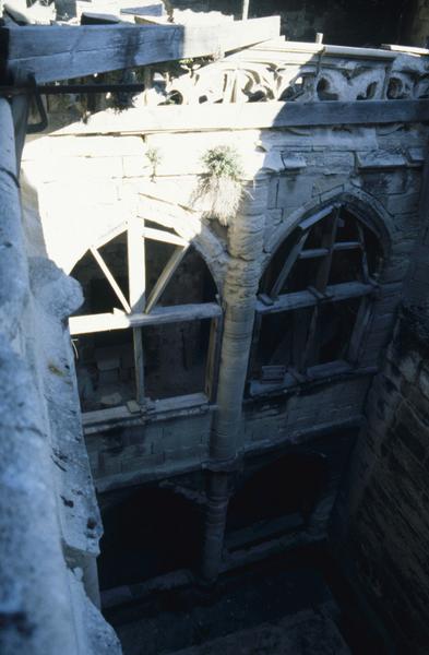 Cour intérieure, galerie nord.