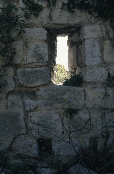 Donjon, corps de garde mur sud.