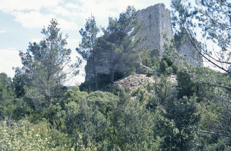 Donjon angle nord-ouest.