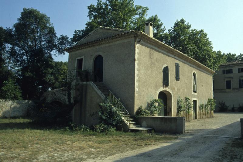 Pavillon est, maison du gardien.