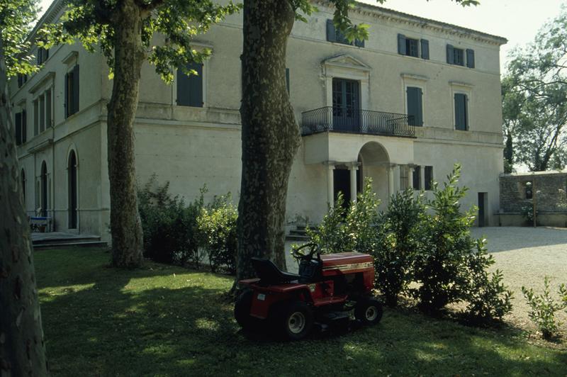 Maison de maître, façade d'entrée.