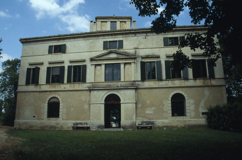 Maison de maître, façade arrière.