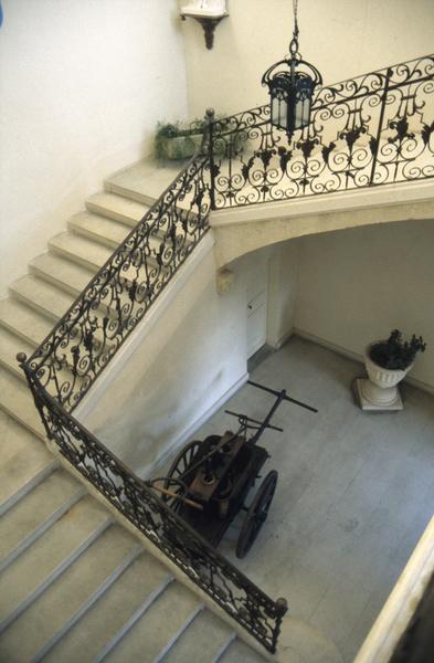 Cage du grand escalier.