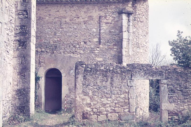 Chapelle sud avant travaux.