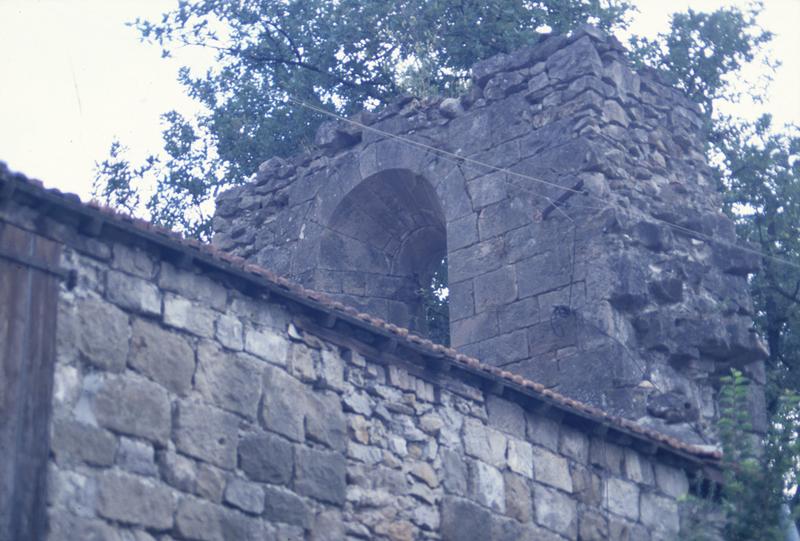 Ancienne façade ouest, baie.