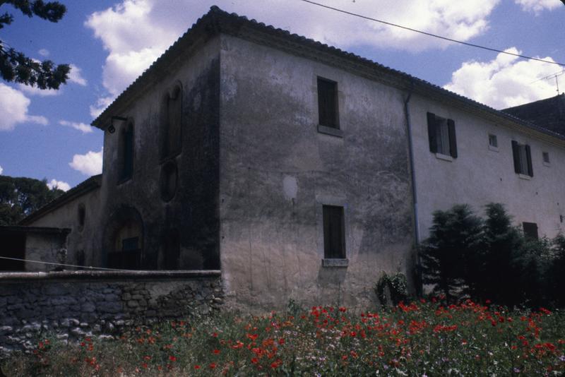 Angle nord-ouest des communs.