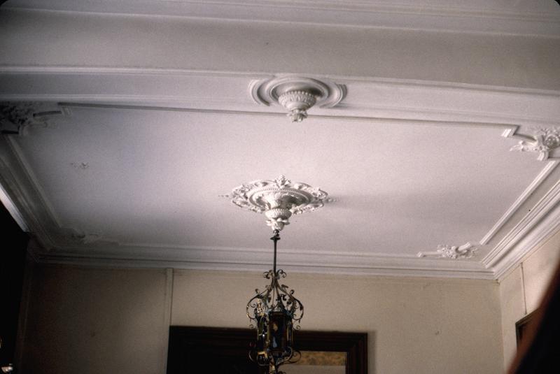 1er étage, décor du plafond.