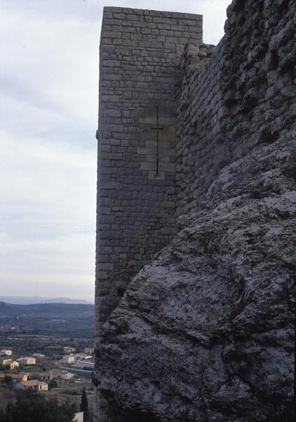 Mur nord côté ouest.